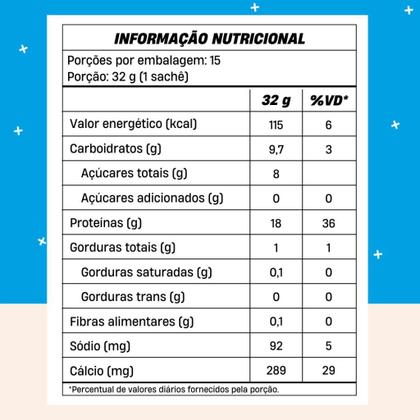 Imagem de Kit 3 whey protein concentrado sache baunilha 20g proteina 37g +mu