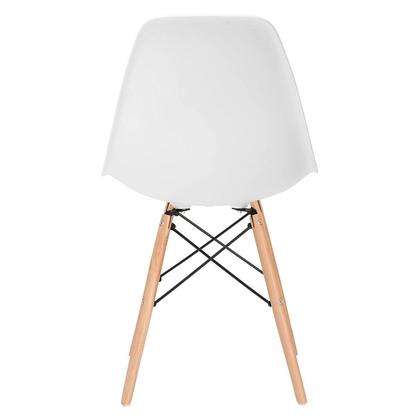 Imagem de KIT - 3 x cadeiras Charles Eames Eiffel DSW - Base de madeira clara