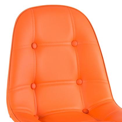 Imagem de KIT - 3 x cadeiras estofadas Eames Eiffel Botonê - Base de madeira clara