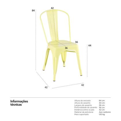 Imagem de KIT - 3 x cadeiras Iron Tolix
