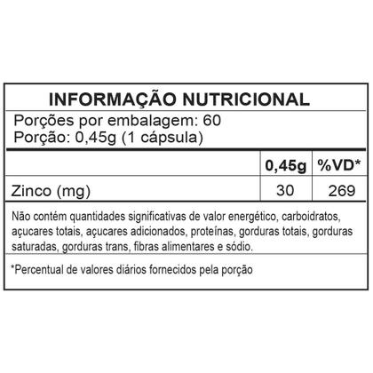 Imagem de Kit 3 Zinco 30mg Com 60 Cápsulas Fitoprime