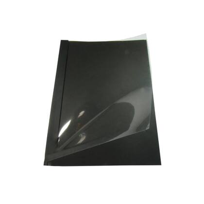 Imagem de Kit 30 Capas Encadernação Térmica Até 60 Folhas A4 Preta