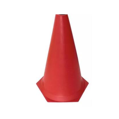 Imagem de Kit 30 Cones Marcação PVC 24cm Esporte Funcional Agilidade