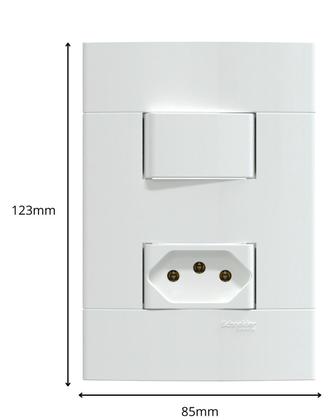 Imagem de kIT 30 CONJUNTOS DE INTERRUPTORES+TOMADA 10A 250V SCHNEIDER