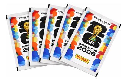 Imagem de Kit 30 Envelopes Figurinhas Panini Copa do Mundo 2026 Coleção Oficial Brasil