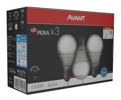 Imagem de Kit 30 Lâmpada Led 7w Atacado Revenda E27 Bivolt Casa Avant