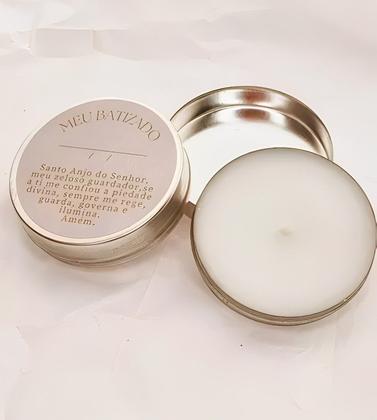 Imagem de Kit 30 Latinha Metálicas Lembrancinha Personalizar 5x1cm