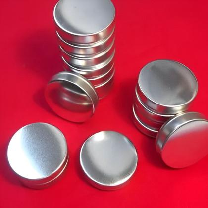 Imagem de Kit 30 Latinha Metálicas Lembrancinha Personalizar 5x1cm