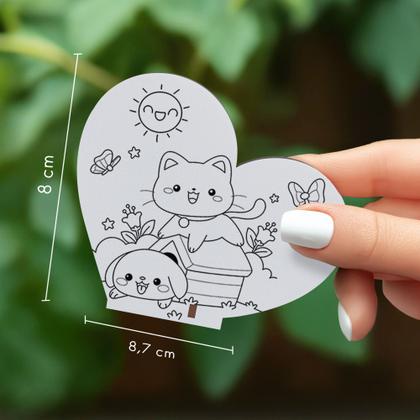 Imagem de Kit 30 Lembrancinhas Mdf Dia das Crianças para Colorir