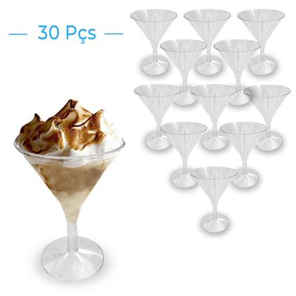 Imagem de Kit 30 Mini Coquetéis Acrílico 60ml Sobremesas Festa
