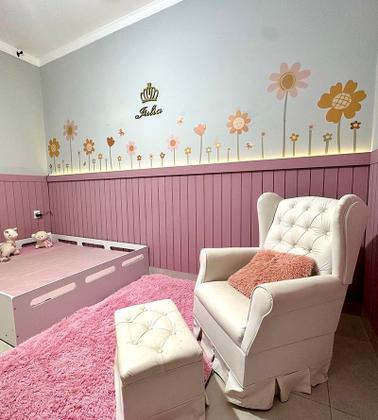 Imagem de Kit 30 Paineis Ripas Shiplap MDF CRU 3mm Decoração Moderna 3D Decorativo