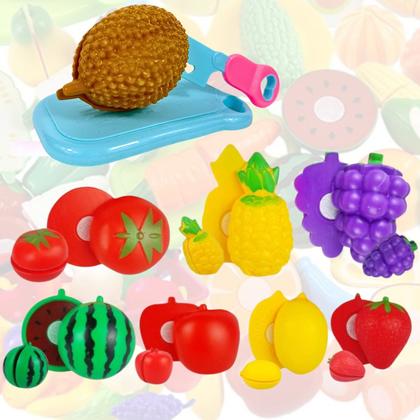Imagem de Kit 30 Peças Comidinha Infantil Frutinhas E Legumes