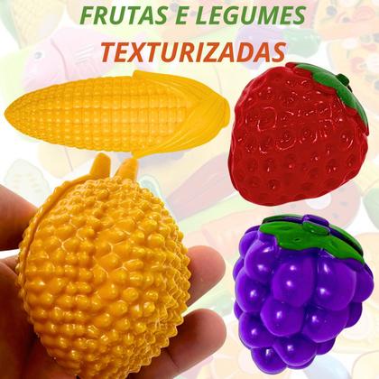 Imagem de Kit 30 Peças Comidinha Infantil Frutinhas E Legumes