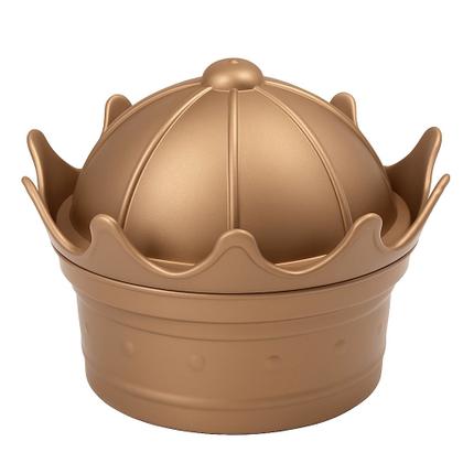 Imagem de Kit 30 Potes de Coroa Dourado Princesa p/ Festa Aniversário Doces p/ Sacola Surpresa