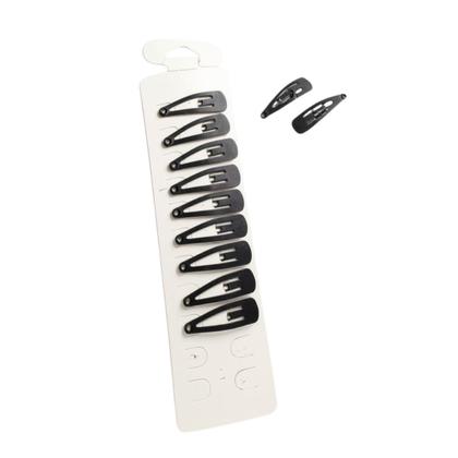Imagem de Kit 30 Presilhas de Cabelo Preta 3cm Compacta e Elegante