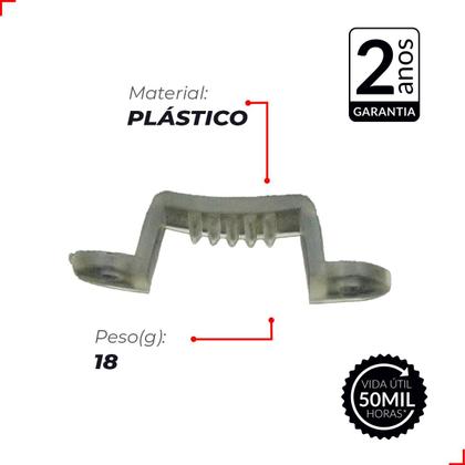 Imagem de Kit 30 Suporte Para Fita de Led 14mm Connect Ip65 Cod: 297550004 -30 Avant