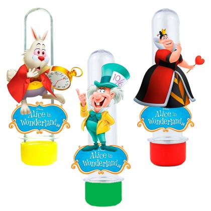 Imagem de Kit 30 Tubetes Alice No Pais das Maravilhas