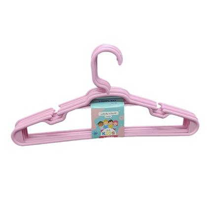 Imagem de Kit 30 Unidades Cabides Infantis Reforçado Roupa Infantil Bebê