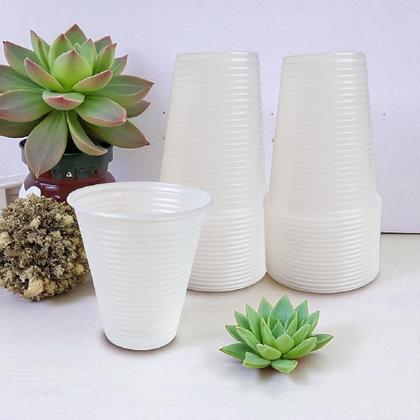 Imagem de Kit 300 Copos Descartável Transparente 200Ml Para Água Suco