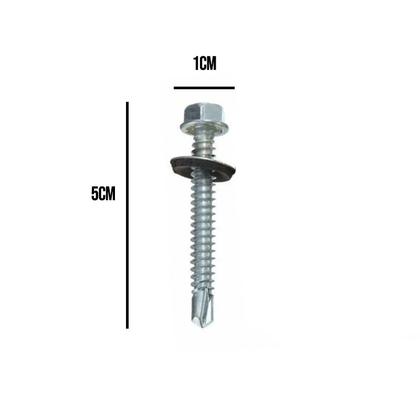 Imagem de Kit 300 Unidades de Parafusos Auto Brocante 5.5 X 2" M-fix