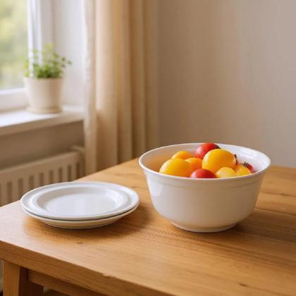 Imagem de Kit 300un Pote isopor com tampa térmico 500ml cumbuca Festa