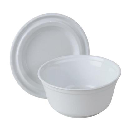 Imagem de Kit 300un Pote isopor com tampa térmico 500ml cumbuca Festa