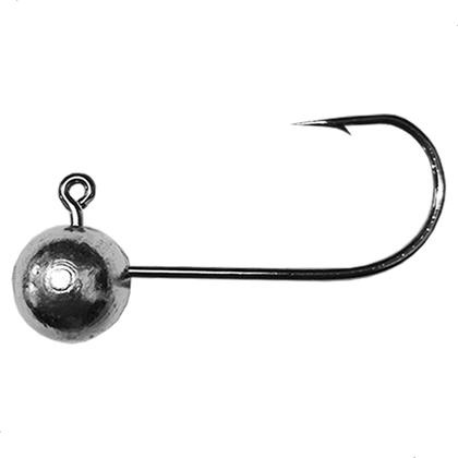 Imagem de Kit 30pçs Jig Head Black Nickel 2/0 3/0 4/0 + Estojo Robalo