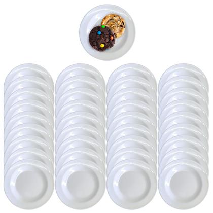 Imagem de Kit 36 Pratos Para Sobremesa 17,5cm em Melamina Restaurantes
