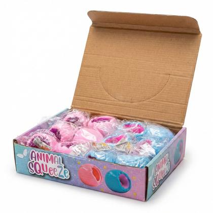 Imagem de Kit 36 Tag Toys Ovos Sortidos De Unicórnio Macios Para Apertar E Relaxar