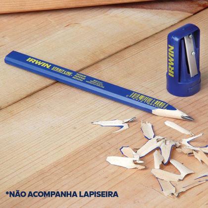 Imagem de Kit 36 unidades Lápis Pedreiro Carpinteiro Marceneiro Irwin Azul