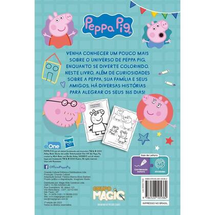 Imagem de Kit 365 - 2 Livros Peppa Pig Atividades e Desenhos Para Colorir