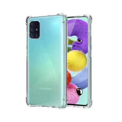 Imagem de Kit 3D A71 -  Capa Anti Choque Transparente + Película de Vidro 3D Samsung Galaxy A71