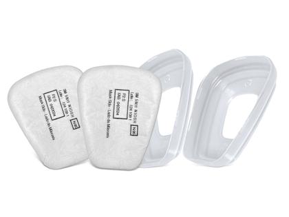 Imagem de Kit 3M para Proteção Respiratória 2 Filtros + 2 Retentores