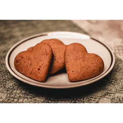 Imagem de kit 3un Cortador Inox Molde Forma Massas Biscoito - Coração