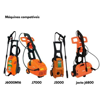 Imagem de Kit 3un Mola de Compressão Compatível com Lavadora Jacto J5000 J6000 M16 J6800 J7000 658690