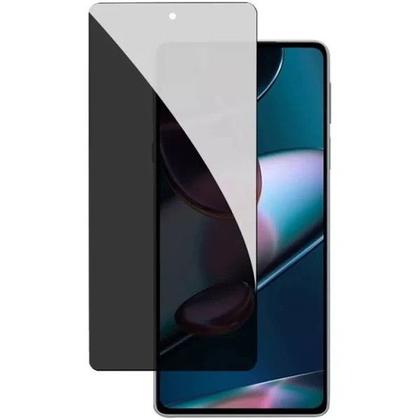 Imagem de Kit 3UN Película 3D de Vidro Privacidade + 1UN Capa Transparente Anti Shock para Moto G54 5G