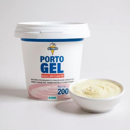 Imagem de Kit 3un Porto Gel 200gr Emulsificante Bolo Massa Sorvete