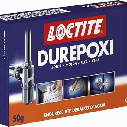 Imagem de Kit 3und Massa Adesiva Epóxi Durepoxi 50g Loctite Cinza