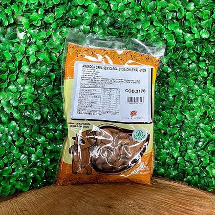 Imagem de Kit 3X: Amêndoa Crua Sem Casca Chilena 27/30 Tainá Alimentos