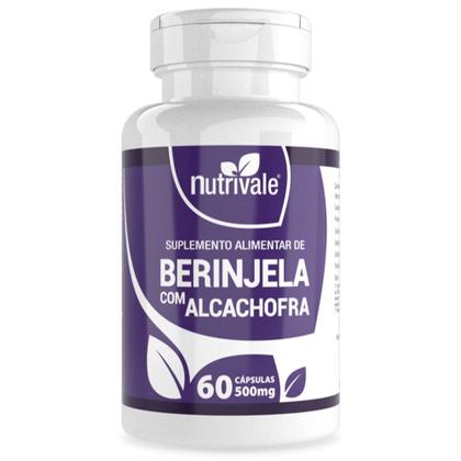 Imagem de Kit 3X Berinjela Com Extrato seco de Alcachofra 500mg 60 cápsulas - Nutrivale