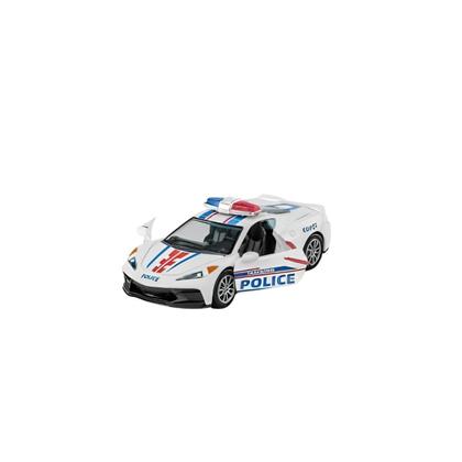 Imagem de Kit 3x Brinquedo Carrinho Viatura Policial Branco - AP TOYS