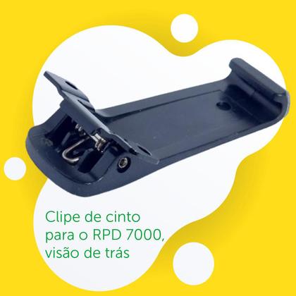 Imagem de Kit 3X Clipe Cinto Prendedor Radiocomunicador Walkie Talkie