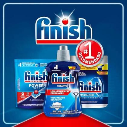 Imagem de Kit 3x Finish Secante Abrilhantador para Lava Louças 250ml Original Brilho e Secagem Rápida