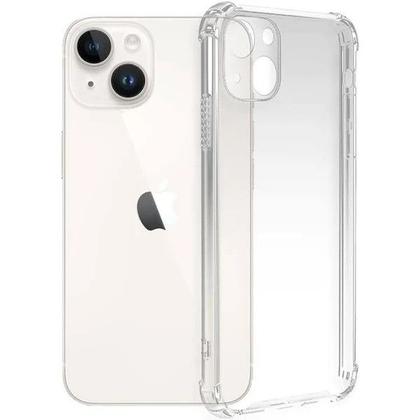 Imagem de Kit 3x Películas 3D de Vidro + Capinha Transparente para Iphone 14 Anti Impactos