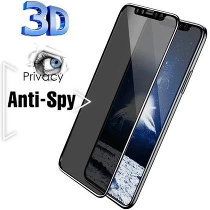Imagem de Kit 3x Películas 3D de Vidro Privacidade para Iphone 15 Pro