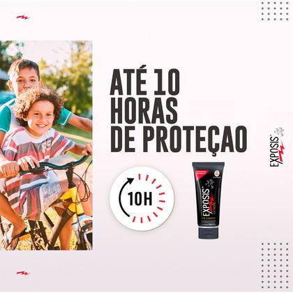 Imagem de Kit 3x Repelente de Insetos Exposis Extreme Com Icaridina Uso Adulto e Infantil 100ml/94g Gel