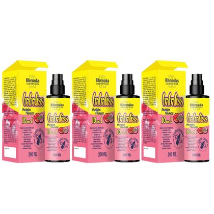 Imagem de Kit 3x Spray Capilar Babaliss Tutti Frutti Protetor Térmico 200ml Rhenuks