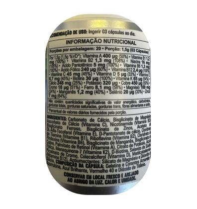 Imagem de Kit 3x Suplemento Multivitamínico AZ Caps 60 cápsulas Flora Nativa