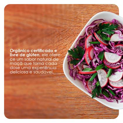 Imagem de Kit 3x Vinagre de Fruta Maçã Orgânico com Selo 450ml Azeo