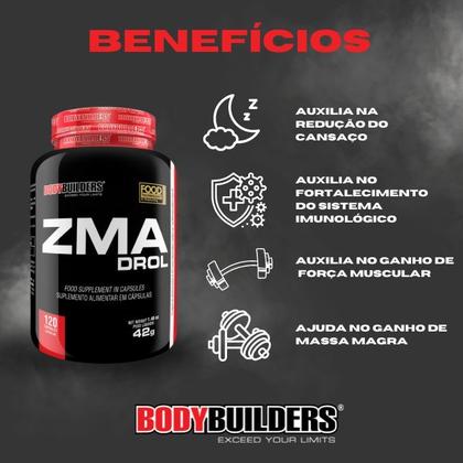 Imagem de Kit 3x Zma-Drol 120 Cápsulas - Bodybuilders